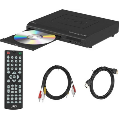 CineView kompakt DVD-afspiller med HDMI-udgang regionsfri afspilning