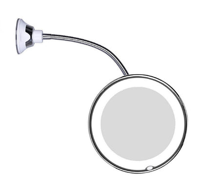 Claravue LED vergrotende spiegel 10x met flexibele hals