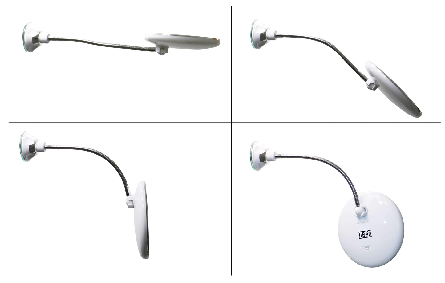 Claravue LED vergrotende spiegel 10x met flexibele hals