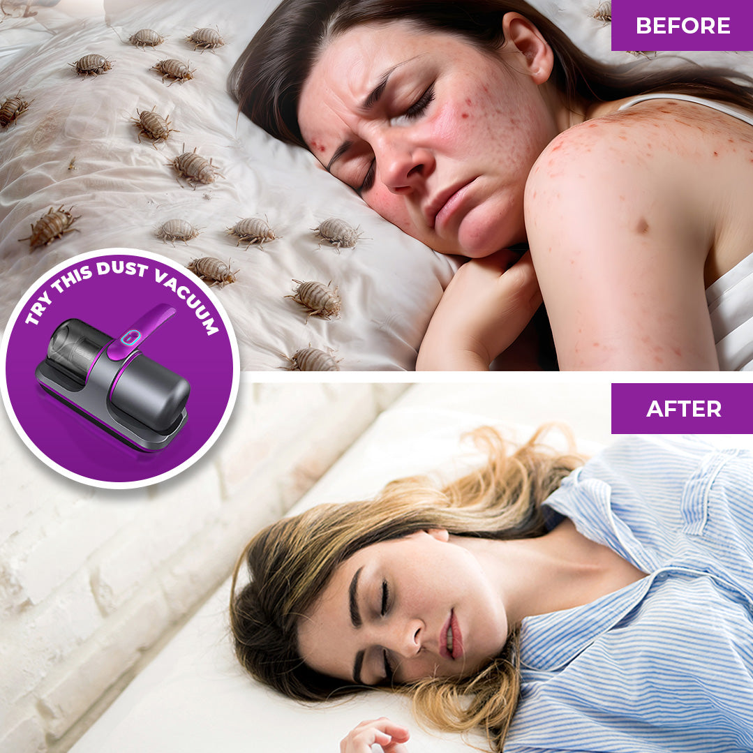 CleanMaster Handheld Vacuum Cleaner for Mattress Furniture and Home