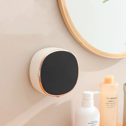 Cleon automatische zeepdispenser met contactloze sensor, LED-display en oplaadbare wandmontage