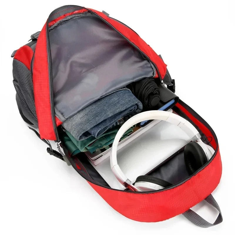 Clotilde wasserdichter Reiserucksack mit mehreren Fächern 40L Outdoor Tagesrucksack