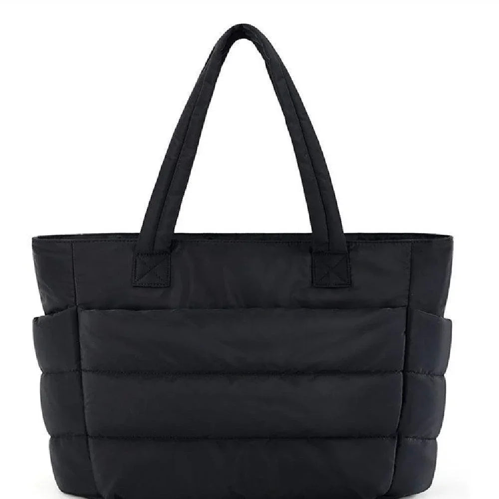 Cloud Puffer Tote Taske Let Vatteret Skuldertaske