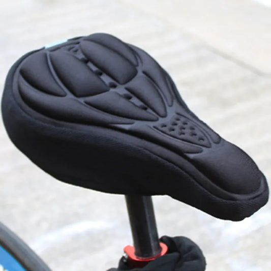 ComfortRide Bike Seat Cover with Gel Padding and Breathable Design