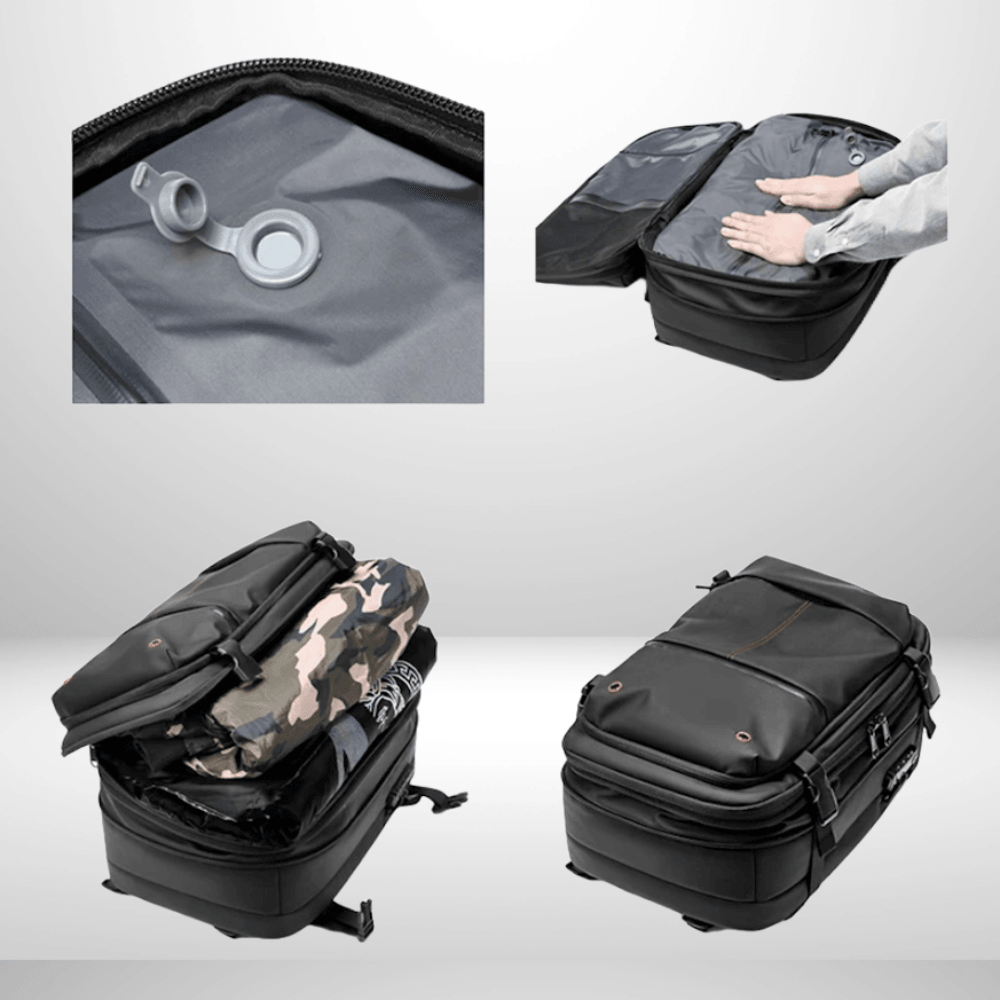 CompriBag Vacuum Travel Backpack Expandable Space Saving Carry On