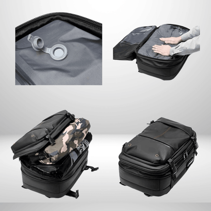 CompriBag Vacuum Travel Backpack Expandable Space Saving Carry On