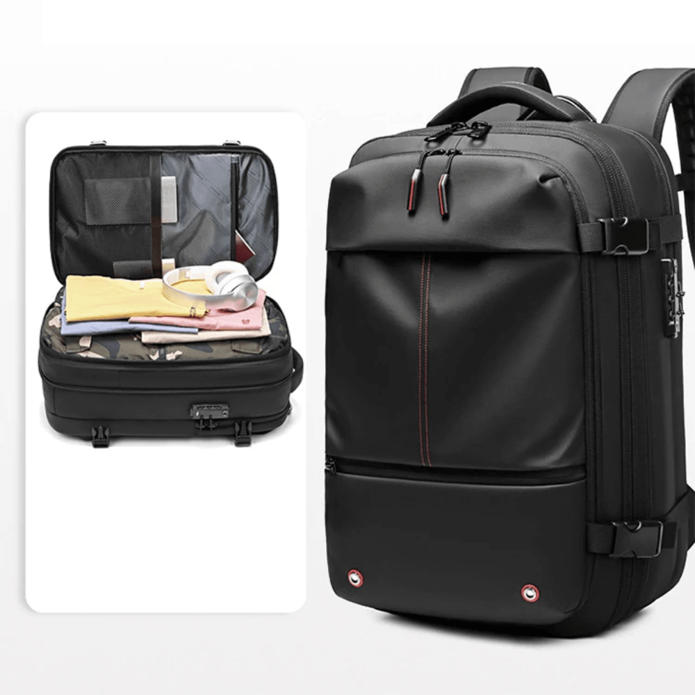 CompriBag Vacuum Travel Backpack Expandable Space Saving Carry On