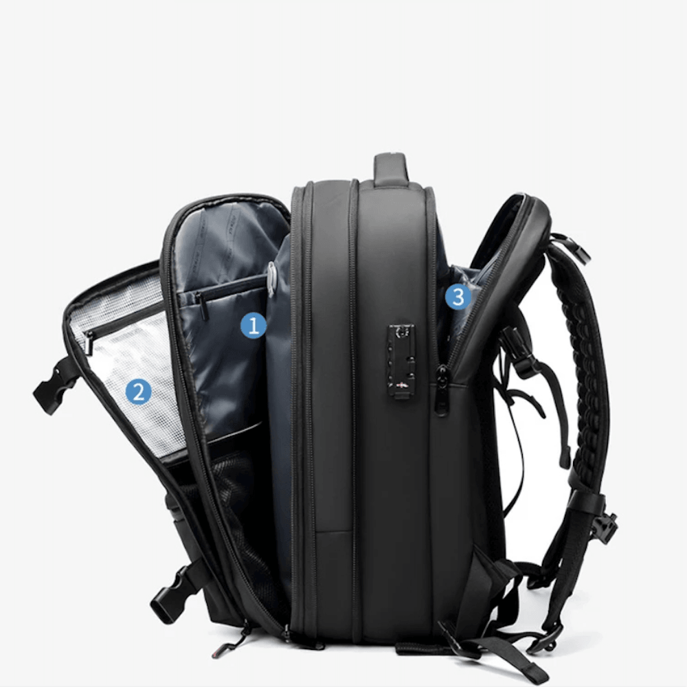 CompriBag Vacuum Travel Backpack Expandable Space Saving Carry On