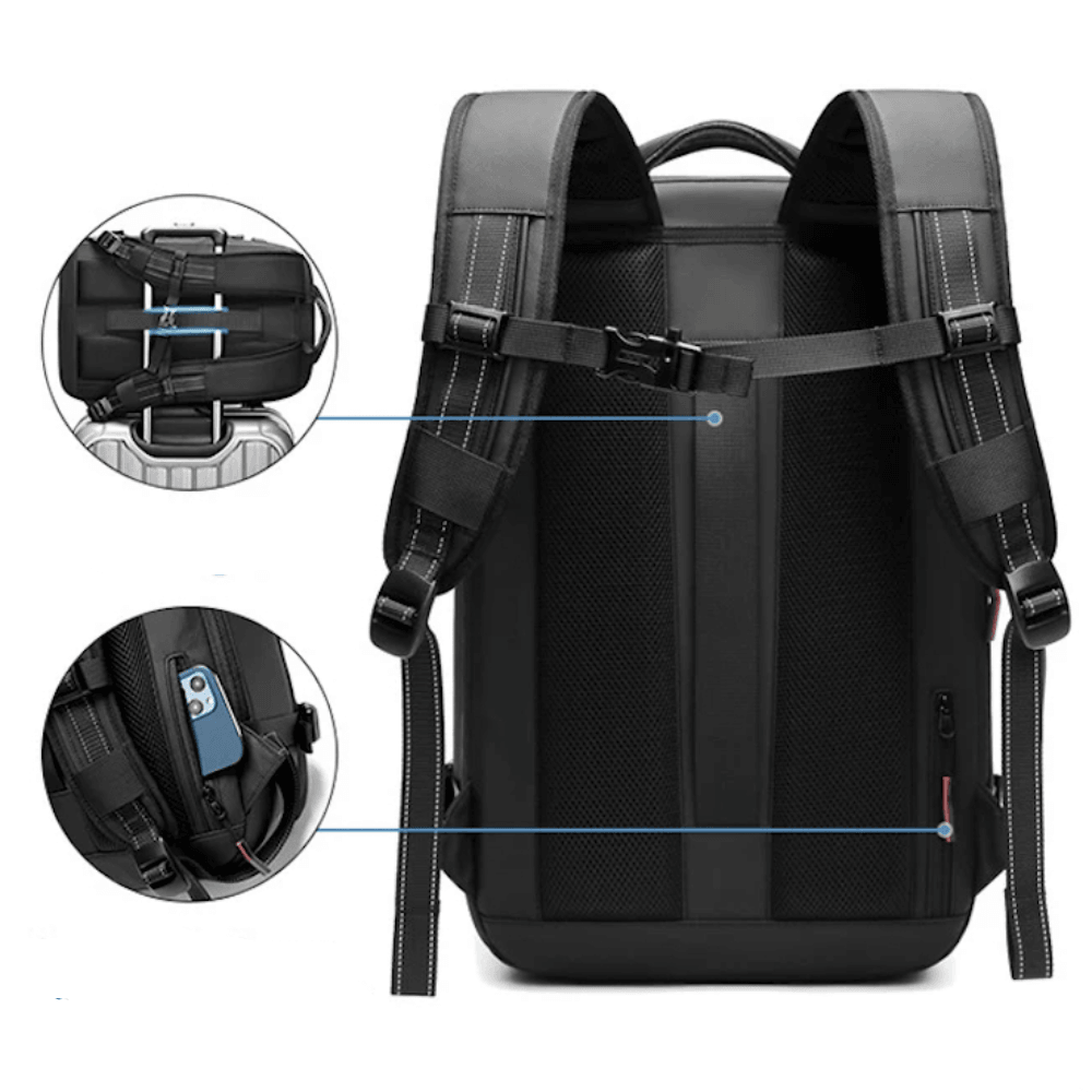 CompriBag Vacuum Travel Backpack Expandable Space Saving Carry On