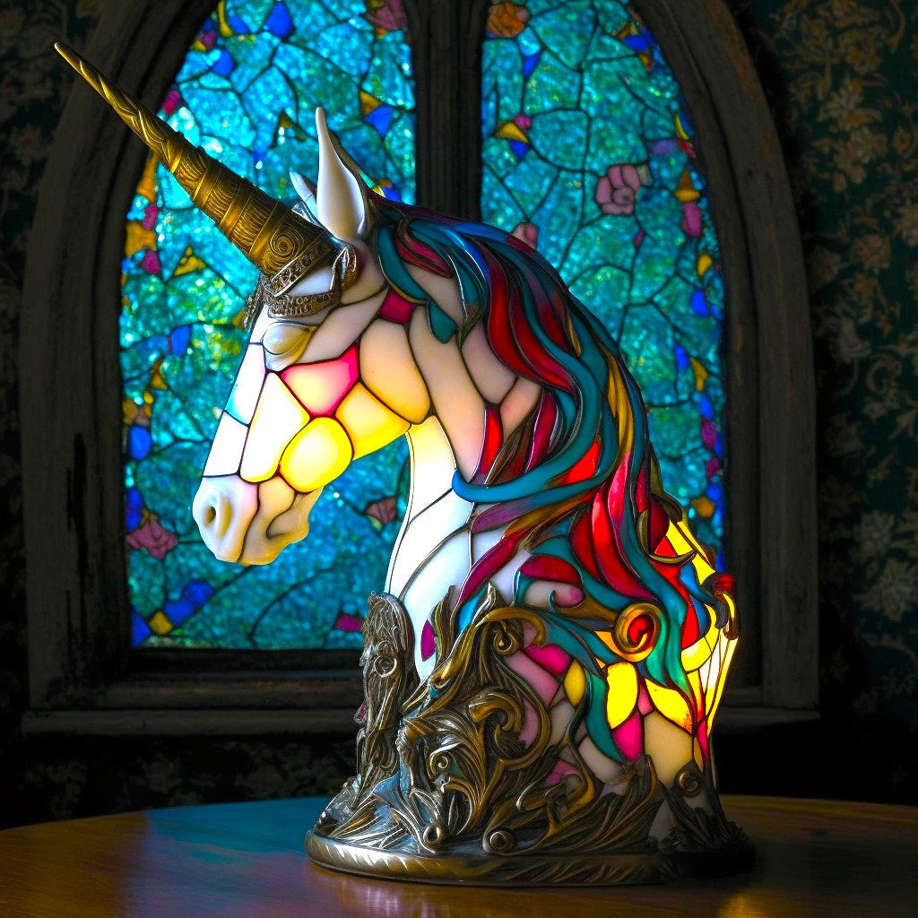 Lampa stołowa inspirowana sztuką współczesną, ręcznie wykonane oświetlenie ambientowe