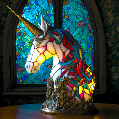 Lampa stołowa inspirowana sztuką współczesną, ręcznie wykonane oświetlenie ambientowe