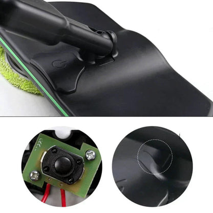 Cordless Electric Mop with Rechargeable Battery and Dual Spin Heads