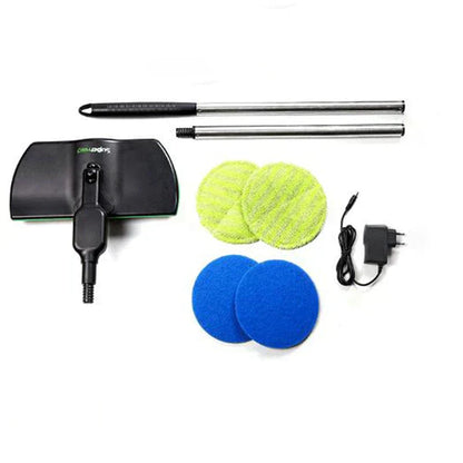 Cordless Electric Mop with Rechargeable Battery and Dual Spin Heads