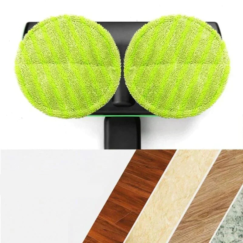 Cordless Electric Mop with Rechargeable Battery and Dual Spin Heads
