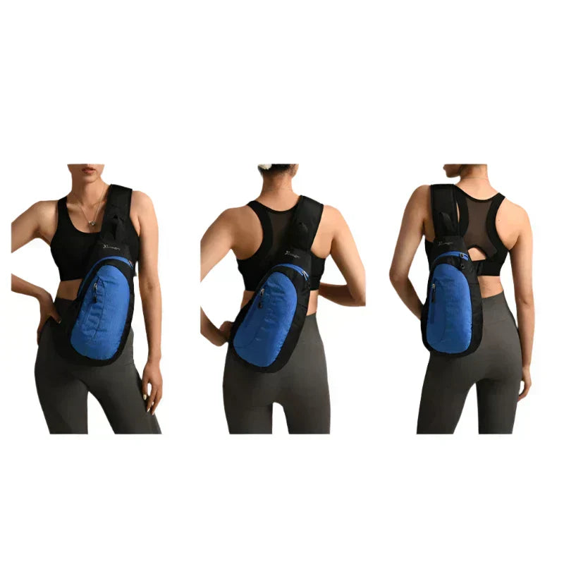CrossCarry waterdichte schoudertas voor reizen, wandelen en dagelijks gebruik