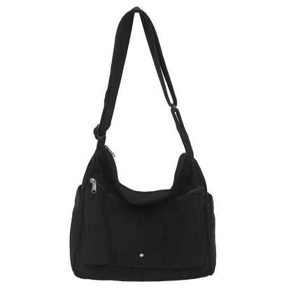 CrossStream Canvas Messenger Slingtas Stijlvolle Schoudertas voor Dagelijks Gebruik