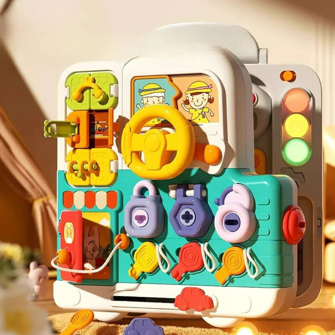 CurioBoard Interactief Busy Board voor Kinderen om te Leren en Spelen