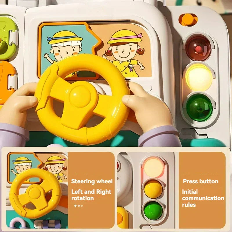 CurioBoard Interactief Busy Board voor Kinderen om te Leren en Spelen