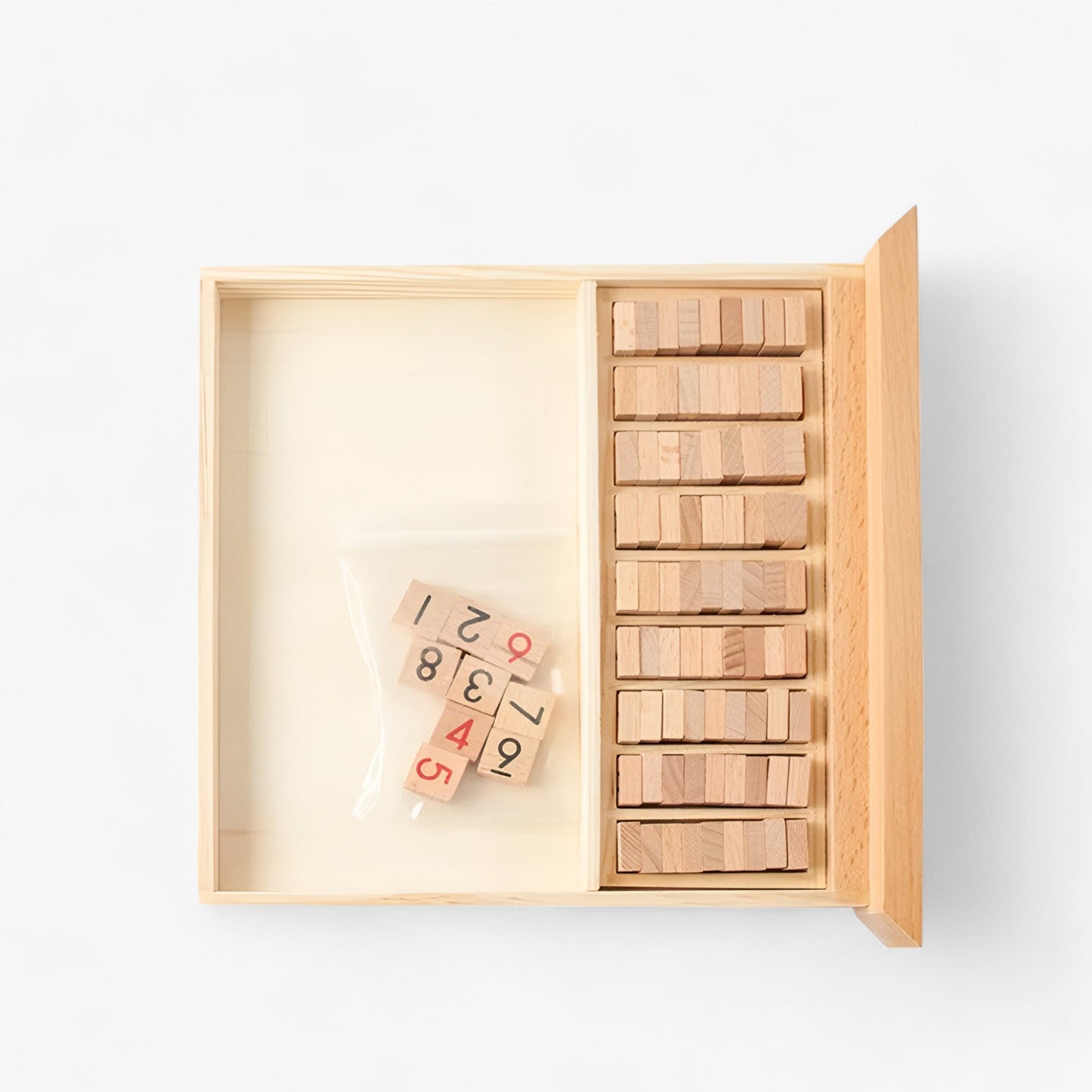 Daan Wooden Sudoku Board Game with Storage Drawer