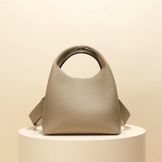 Davina Schultertasche aus echtem Leder im Vintage-Stil für den Alltag