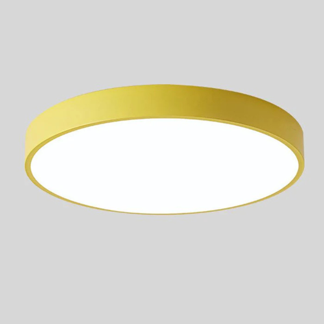 Delos skandinavische Holz-LED-Deckenleuchte für moderne Ambientebeleuchtung
