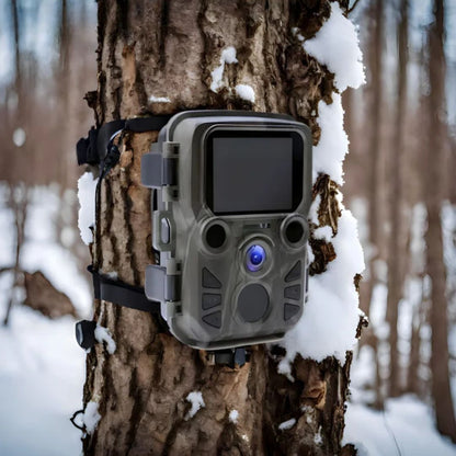Mini Trail Kamera 1080p - Bevægelsesaktiveret Dyreliv og Sikkerhedskamera
