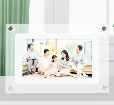 Digital Acrylic Photo Frame with Video Playback and USB-C