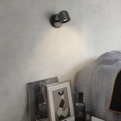 Dimbare ledwandlamp met 340° draaibare kop