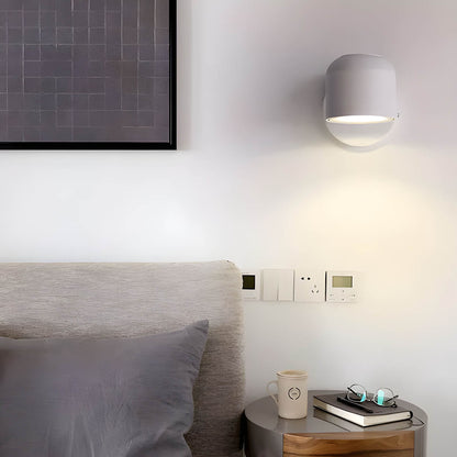 Dimbare ledwandlamp met 340° draaibare kop