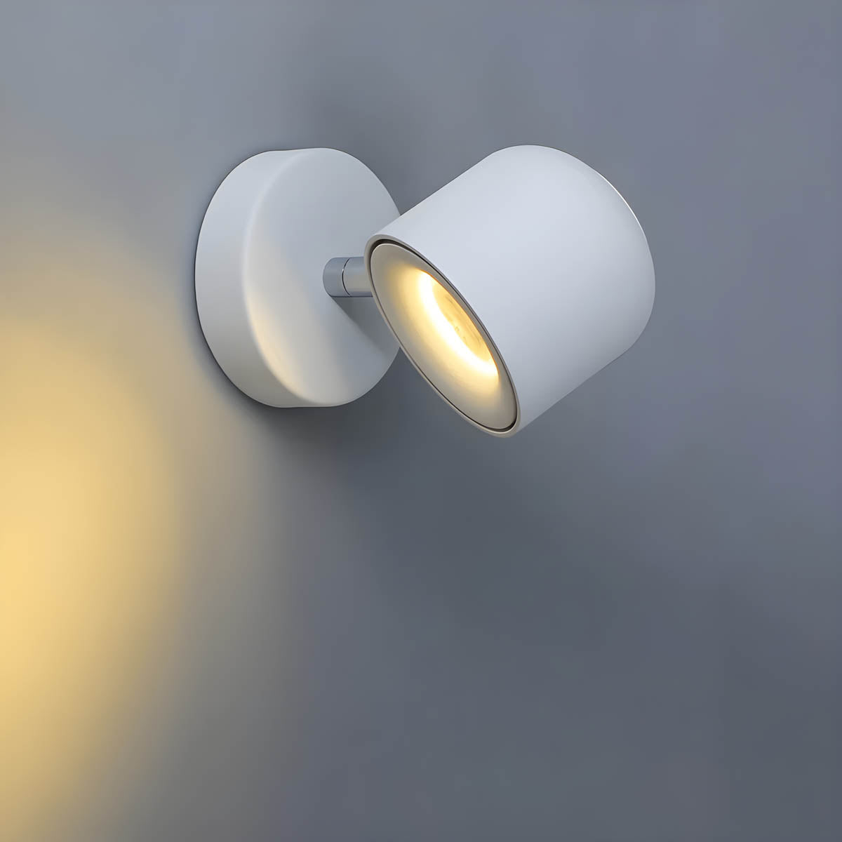 Dimbare ledwandlamp met 340° draaibare kop