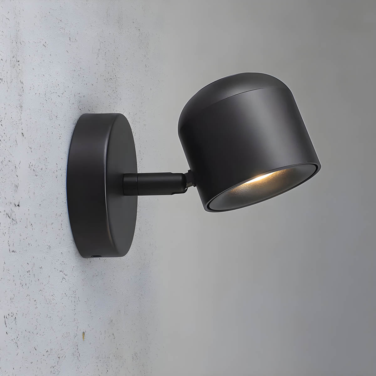 Dimbare ledwandlamp met 340° draaibare kop