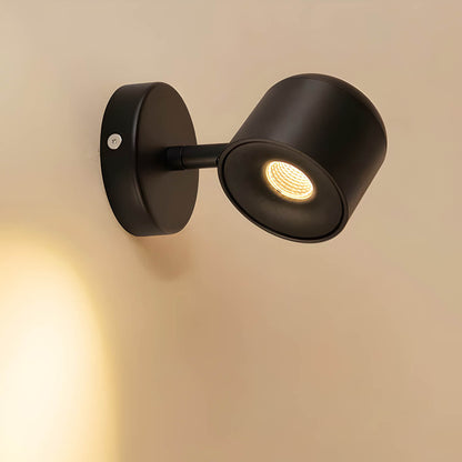Dimbare ledwandlamp met 340° draaibare kop
