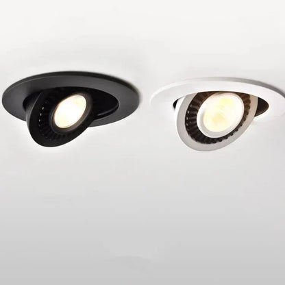Dæmpbar indbygget LED-spot med 360° justerbar belysning