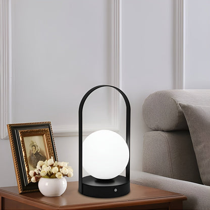 Dæmpbar trådløs LED-bordlampe med touchbetjening og genopladeligt batteri