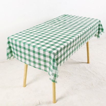 Disposable Plastic Tablecloths 10 Pack PEVA Waterproof Stain Resistant Covers