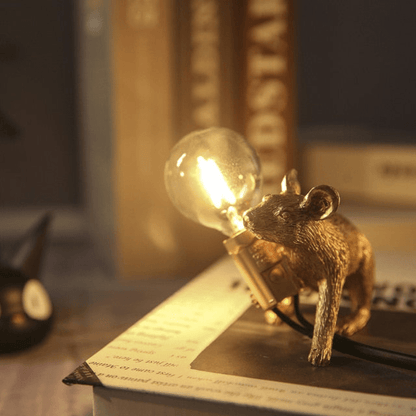 Doctor Mousey design muizenlamp unieke LED tafel- en plankverlichting