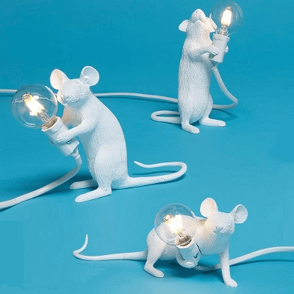 Doctor Mousey design muizenlamp unieke LED tafel- en plankverlichting