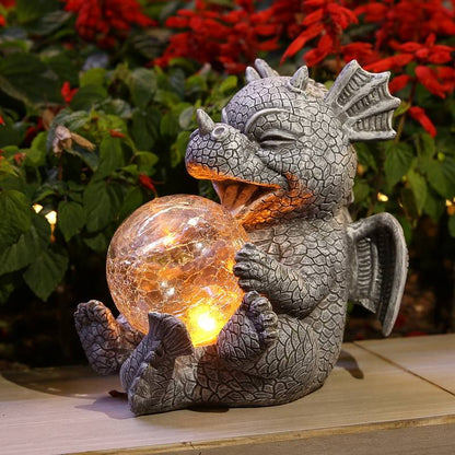 DrakoFang Draak Geïnspireerde Tafellamp met Warm Sfeervol Licht
