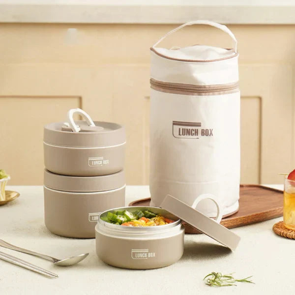 EcoLunch Isolierte Lunchbox für heiße und kalte Mahlzeiten unterwegs