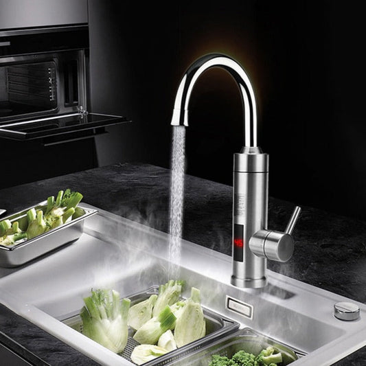 Elektrische keukenkraan direct heet en koud waterkraan