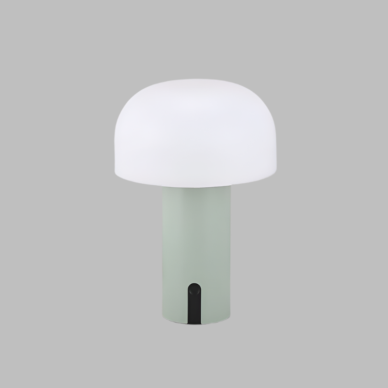 Elegante dimmbare Pilzlampe mit Touch-Steuerung und kabellosem Design
