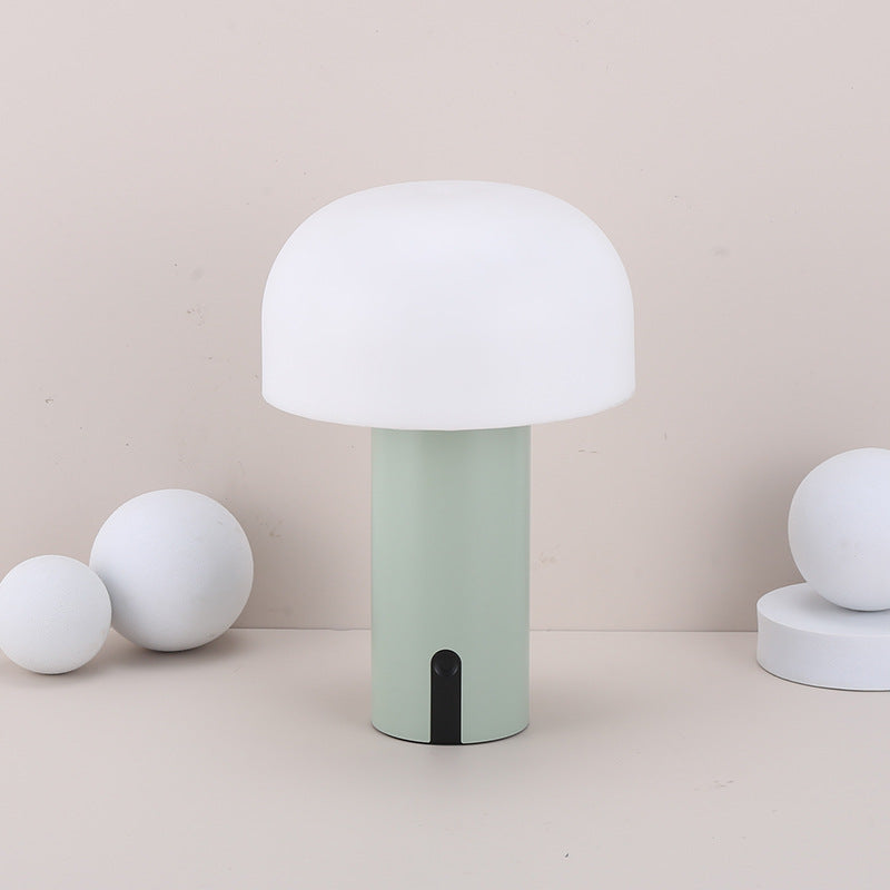 Elegante dimmbare Pilzlampe mit Touch-Steuerung und kabellosem Design