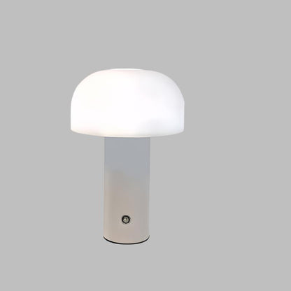 Elegante dimmbare Pilzlampe mit Touch-Steuerung und kabellosem Design