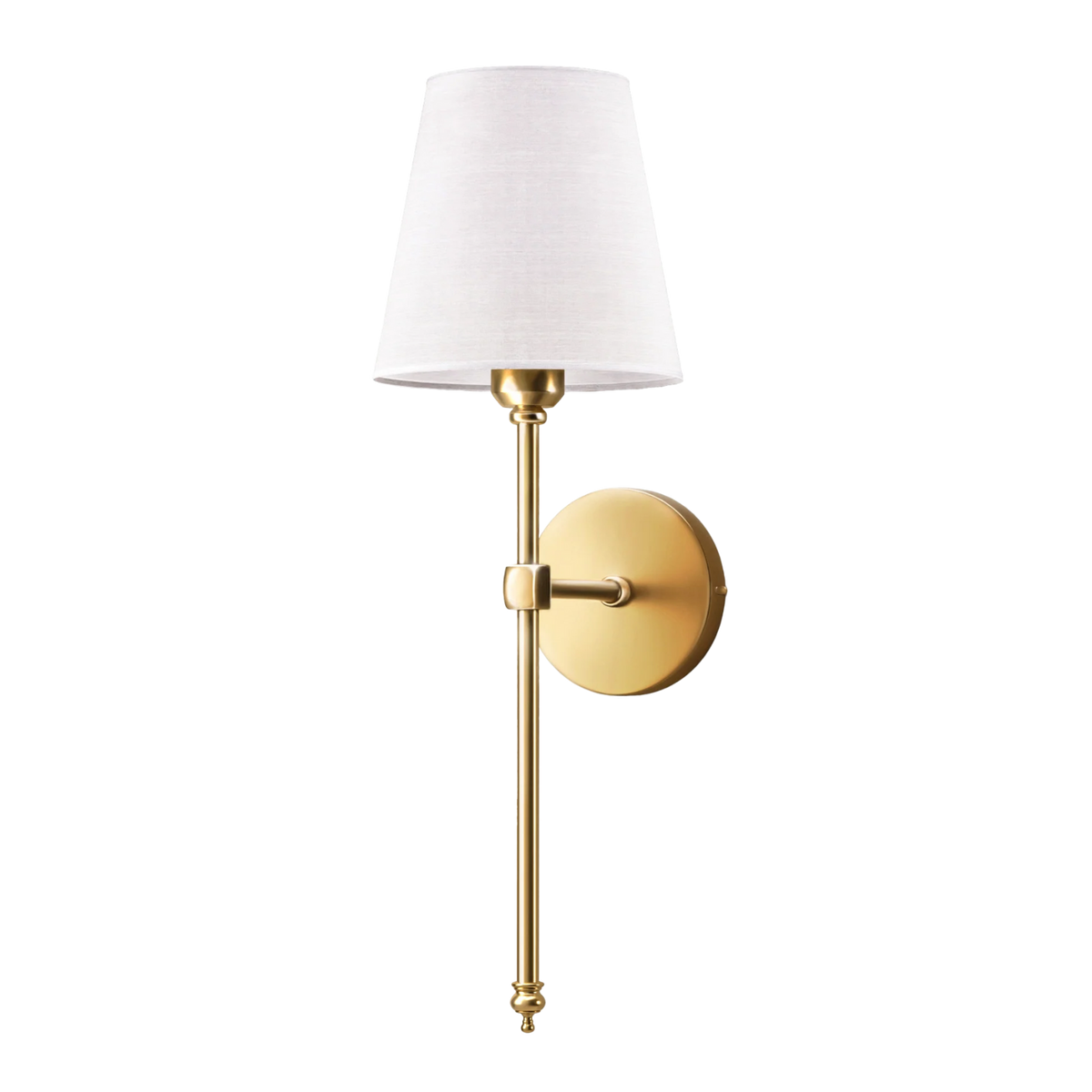 Elegancka, ściemniana, akumulatorowa lampa ścienna LED do nastrojowego oświetlenia wnętrz