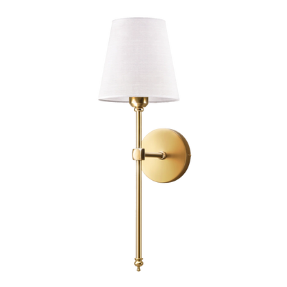 Elegancka, ściemniana, akumulatorowa lampa ścienna LED do nastrojowego oświetlenia wnętrz