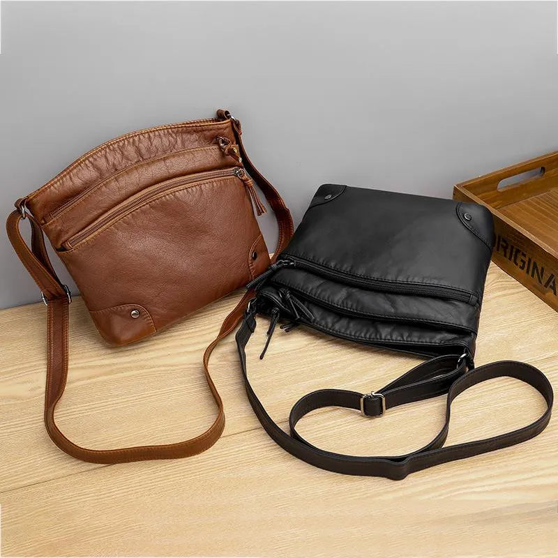 ElegantCraft Genuine Leather Shoulder Bag for Women