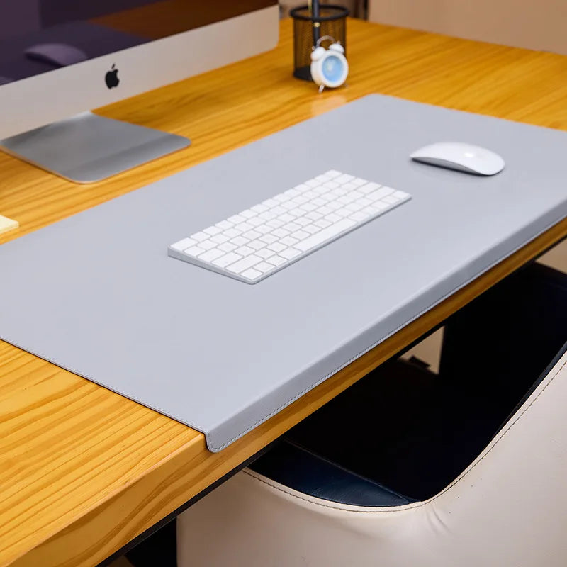 Ergonomische PU Leren Bureaumat met Polssteun