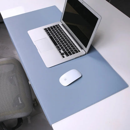 Ergonomische PU Leren Bureaumat met Polssteun