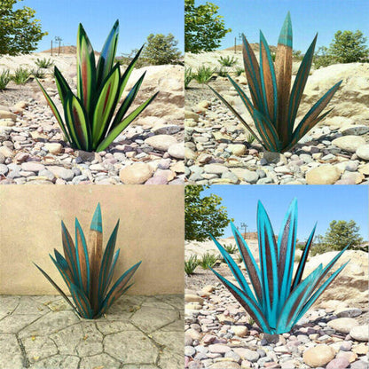 Eternal Agave Metal Have Skulptur Indendørs Udendørs Dekoration
