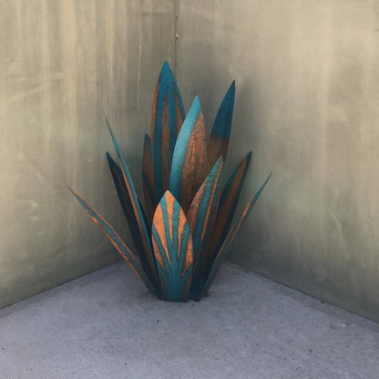 Eternal Agave Metal Have Skulptur Indendørs Udendørs Dekoration